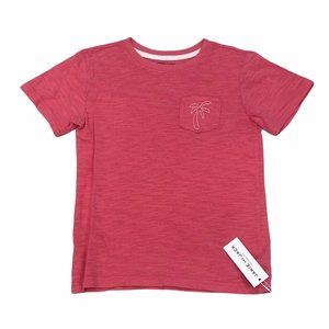 Janie And Jack Palm Tree Pocket Tee New  7